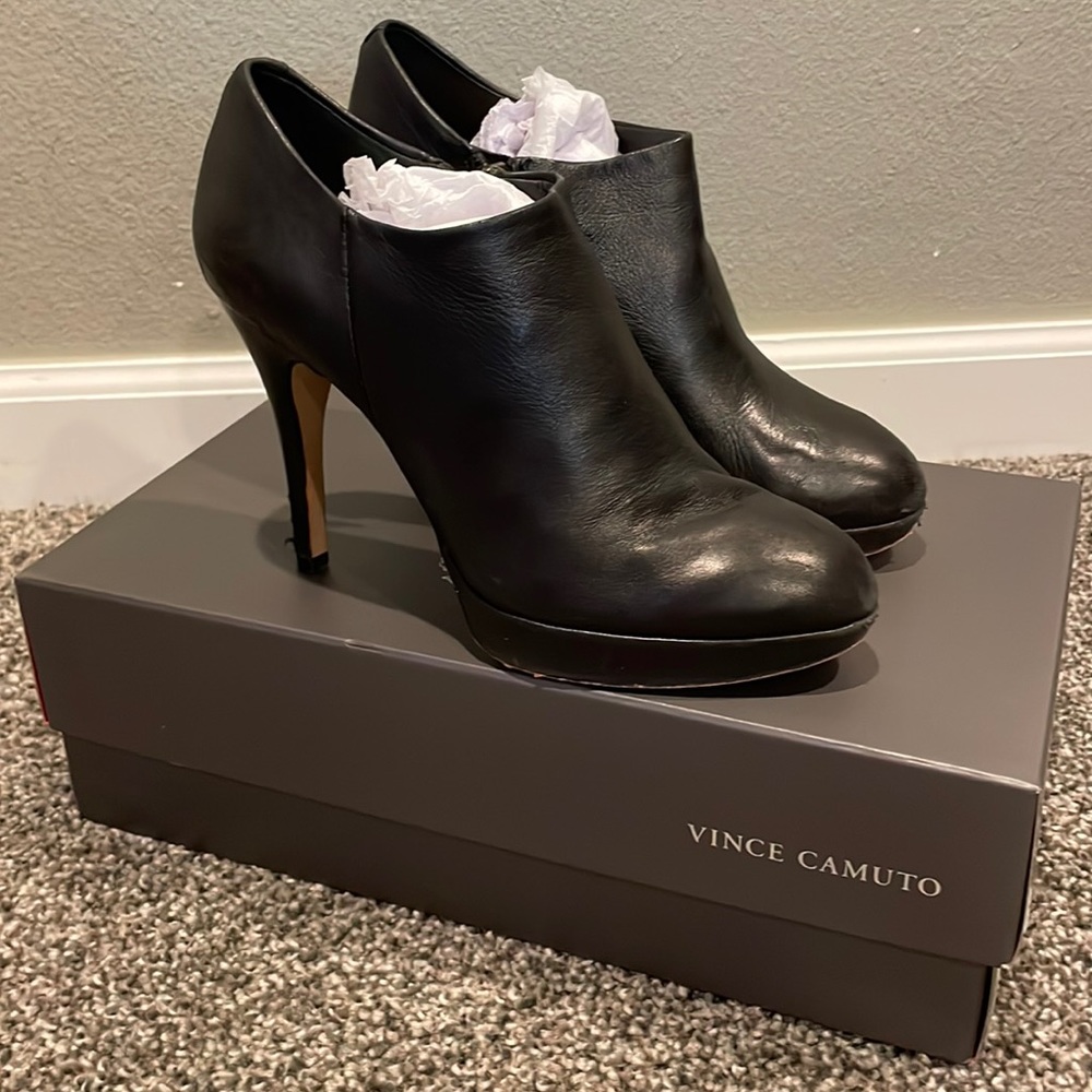 Vince Camuto Leather Elvin Bootie